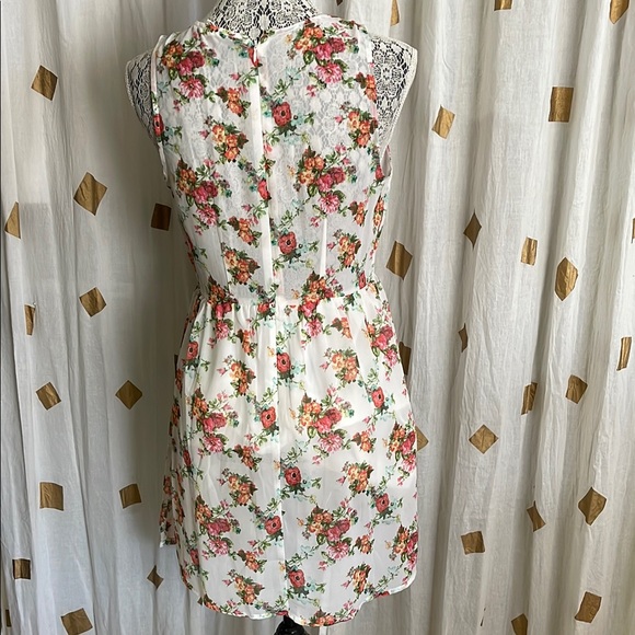 Love Tree Orange Halter Mini Sundress - Picture 4 of 7